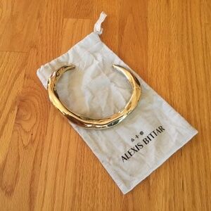 ALEXIS BITTAR  METAL HINGE COLLAR NECKLACE